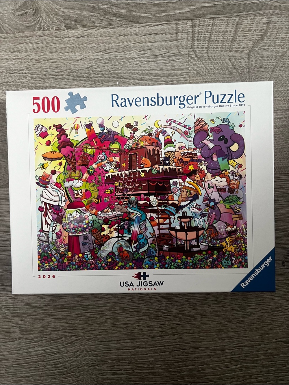 Ravensburger 500-Piece US competition Puzzle: Sweet Playground